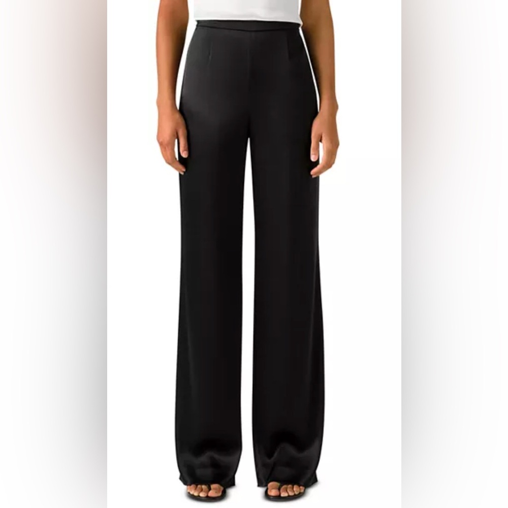 NWOT St. John Caviar wide leg pants